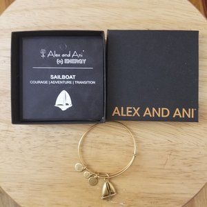 Alex and Ani Sailboat Bracelet